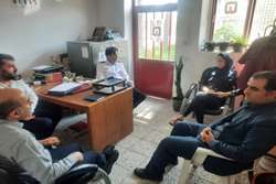 بازدید کارشناسان بهداشت حرفه‌ای از ایستگاه آتش‌نشانی شهر صنعتی رشت